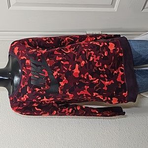 Nike Sweatshirt Red Camouflage